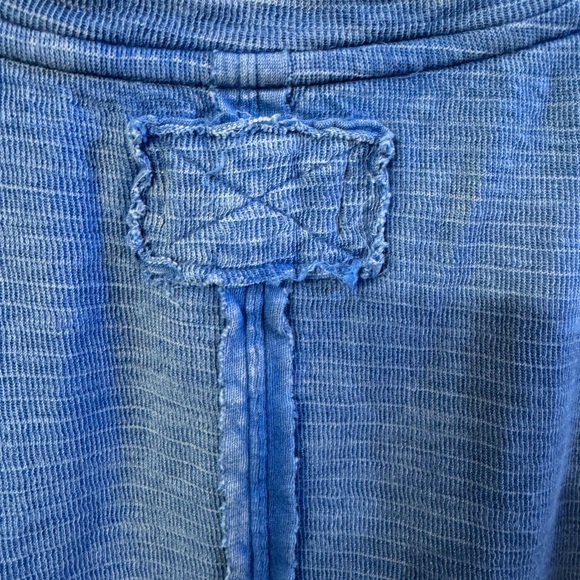 We The Free Women’s Our Time Tee Cobalt Blue Free People Medium - Picture 8 of 8